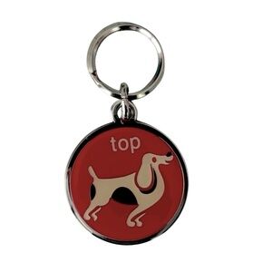 Top Dog Bag Charm Keychain Pet Bling by Jane Jenni